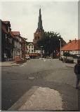 Besuch der Partnergemeinde in Dannenberg - Markt und Kirche -