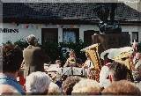 Zum 100jhrigen gab es auch ein Festkonzert auf dem Maktplatz von Marienberg